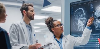 Artificial intelligence in healthcare showing benefits and risks