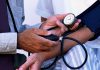 Checking blood pressure to detect hypertension early using a digital monitor