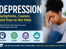 Depression is a common mental health condition that affects how a person feels, thinks, and behaves.